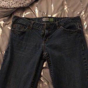 A pair of Aeropostale skinny jeans